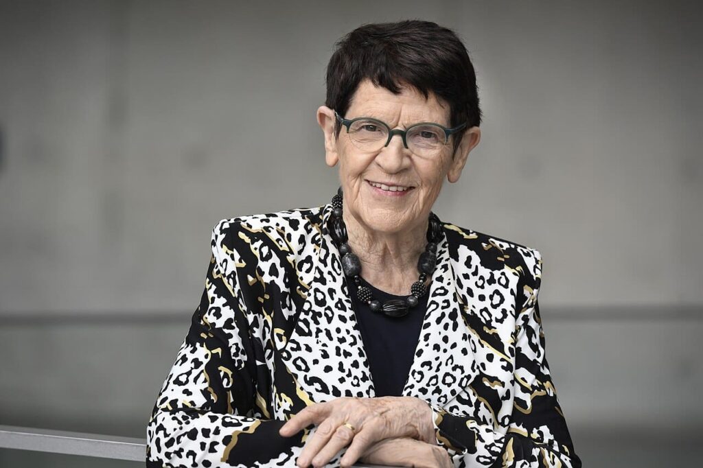 Rita Süssmuth im Deutschen Bundestag, 16. November 2021.